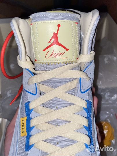 Кроссовки AIR jordan 2 retro SP «union grey FOG»