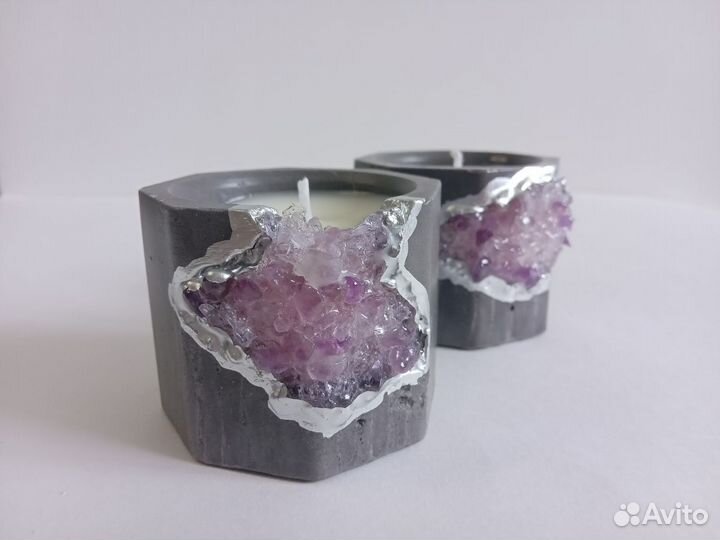 Ароматическая свеча ручной работы 