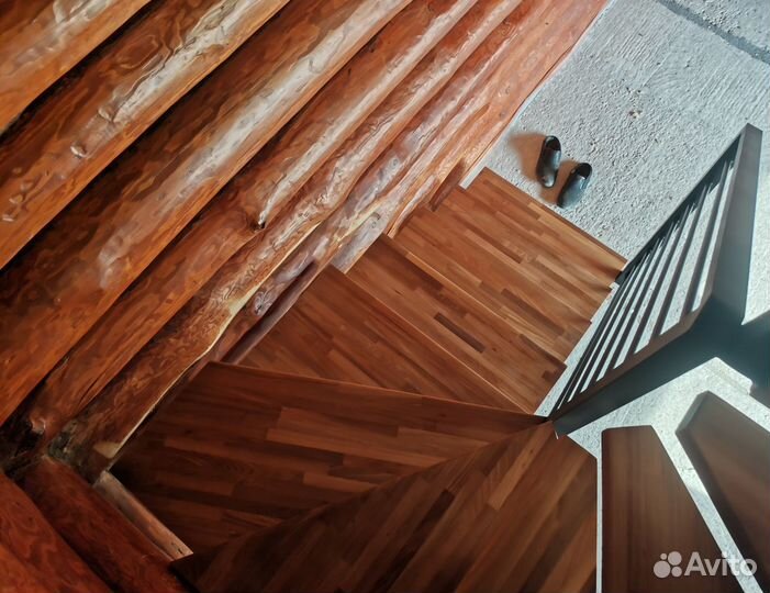 Металлический Каркас Забежной Лестницы в Дом