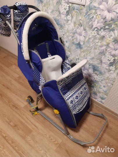 Санки-коляска