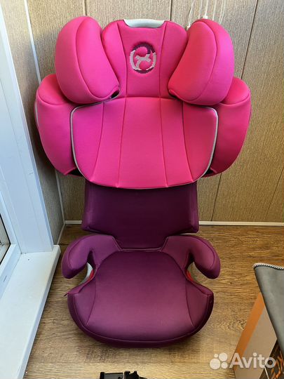 Детское автокресло cybex solution q3-fix 15-36кг