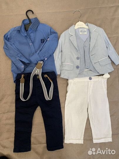 Костюм choupette на годик 80-86, джинсы hm