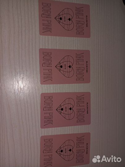 Карты blackpink