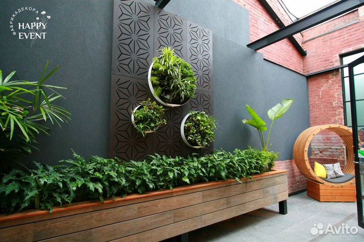 Фитодизайн и озеленение кафе, ресторанов, офисов