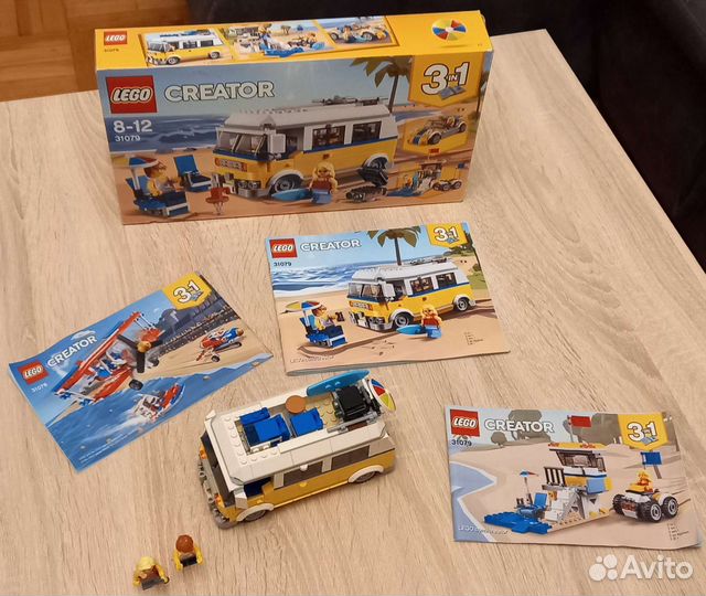 Конструктор lego Creator 31079 Фургон сёрферов