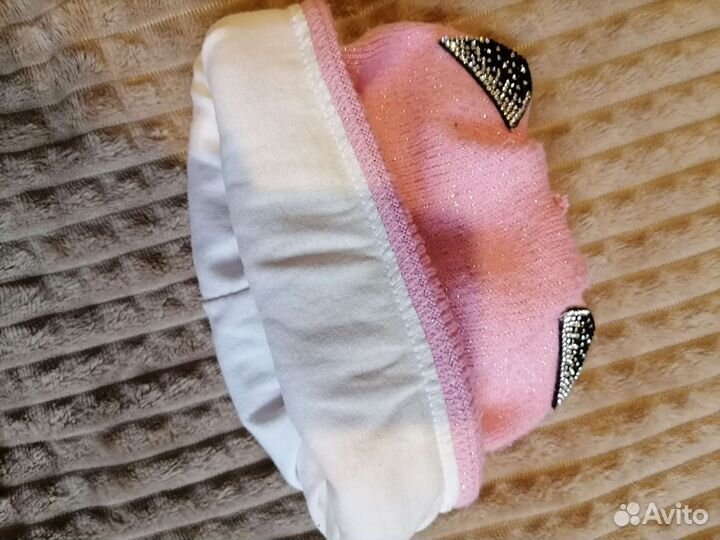 Шапка и шарф для девочки