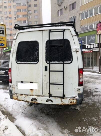 Лестница на автомобиль Газель (сталь)