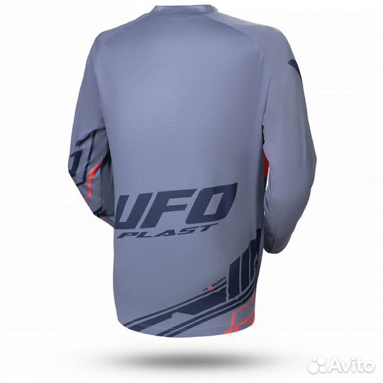 Мотоджерси UFO heron jersey Grey/Orange S-XXL