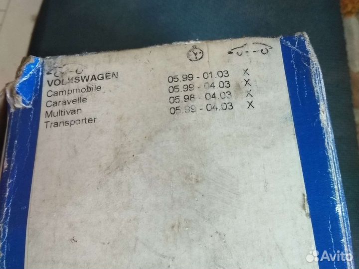 Тормозные колодки на Фольксваген транспортер т4