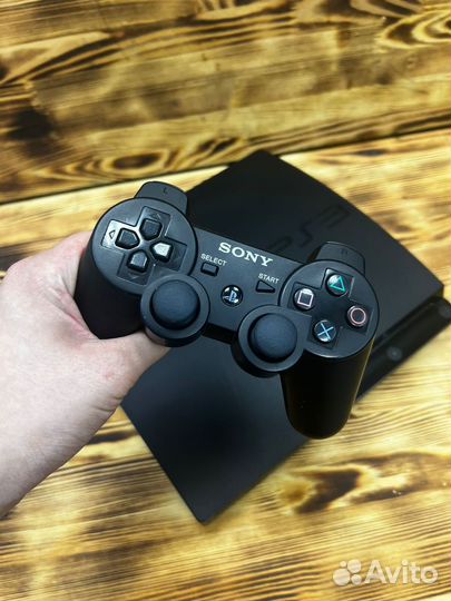 Sony PlayStation 3 Slim 320Gb + игры