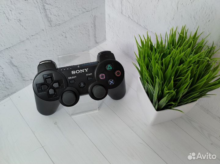 Геймпад на ps3 (Черного цвета)