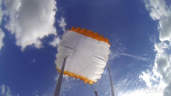 Парашют для обеспечения комфортного отдыха на прир