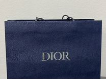 Dior пакет синий большой оригинал