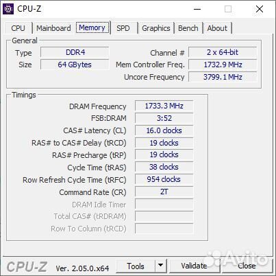 Оперативная память DDR4 Kingston fury 2x32 gb