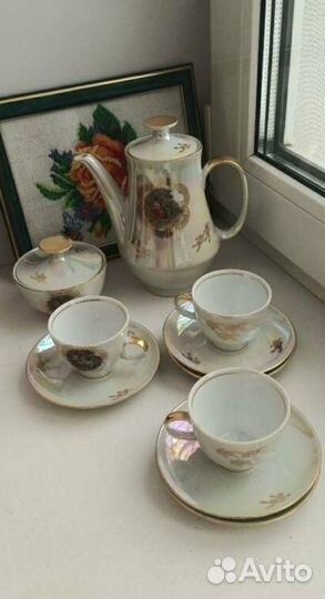 Мадонна ГДР Новый.Чайники Дулёво СССР.Солонка Зик