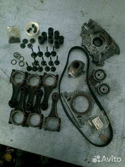 Шатун, клапан