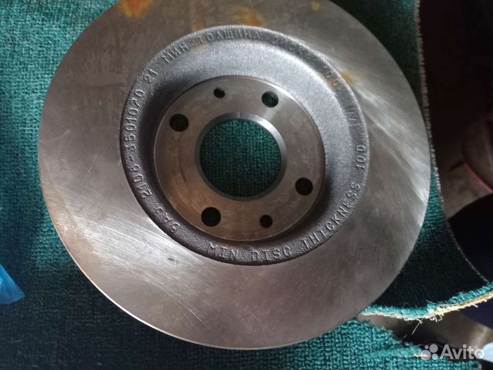 Диск тормозной 2114