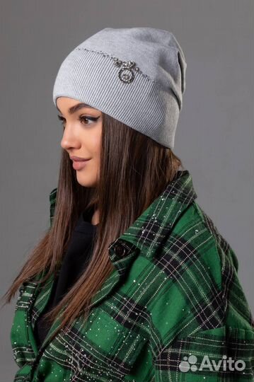 Шапка женская без утеплителя