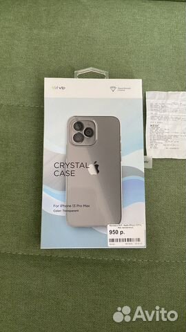 Чехол на iPhone 13 Pro max прозрачный