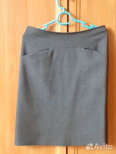 Стильный костюм для девушки р.44-46, серый