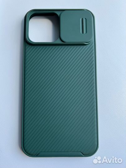 Чехол Nillkin на iPhone 13 pro maх защитой камеры