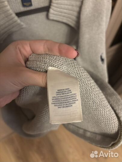 Джемпер на молнии Ralph Laurent оригинал