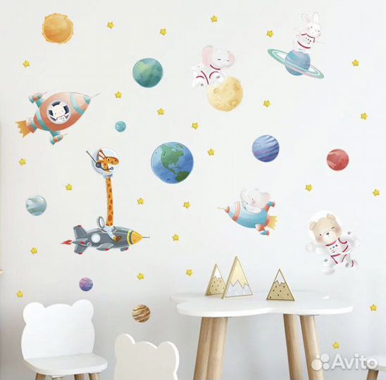 Интерьерные наклейки