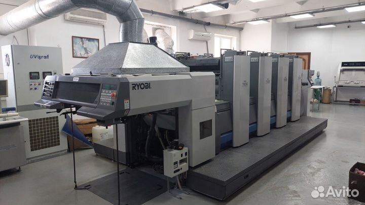 Офсетная печатная машина ryobi 754G