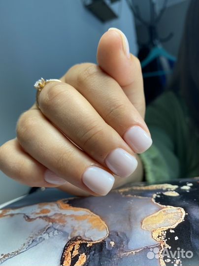 Маникюр с покрытием