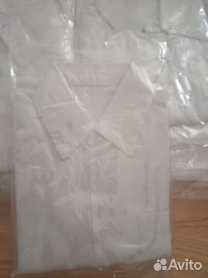 Рубашка белая новая