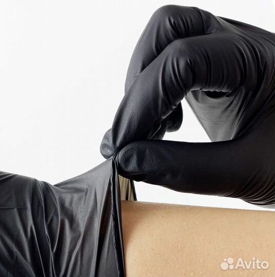 Перчатки EleGreen нитриловые 100шт