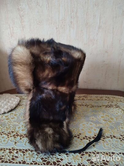 Шапка-ушанка мех новая