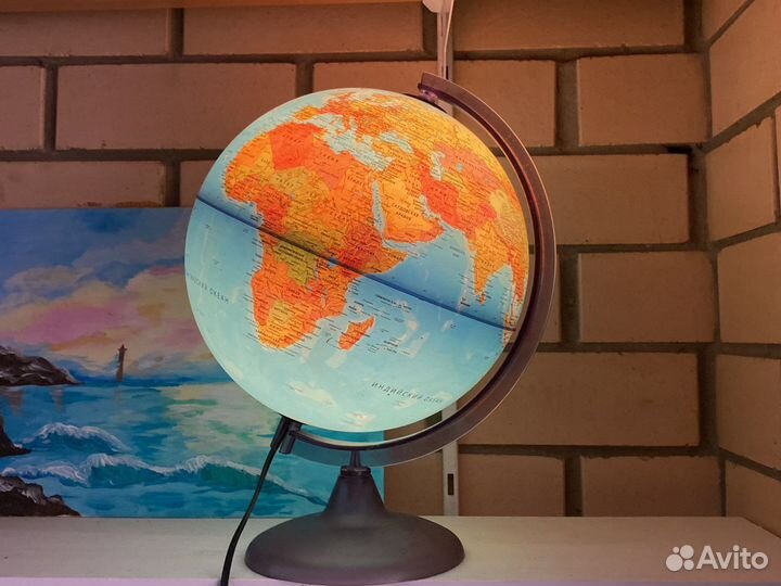 Глобус с подсветкой tecnodidattica Италия