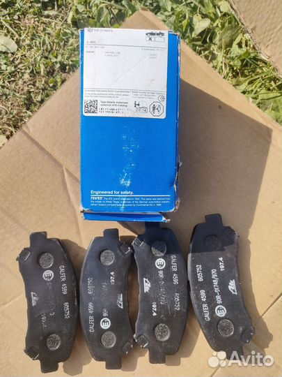 Тормозные колодки передние Ниссан Кашкай, X-tral