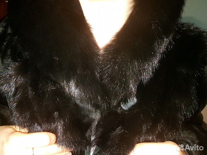 Мутоновая шуба 42-44 Натуральная шуба Норка