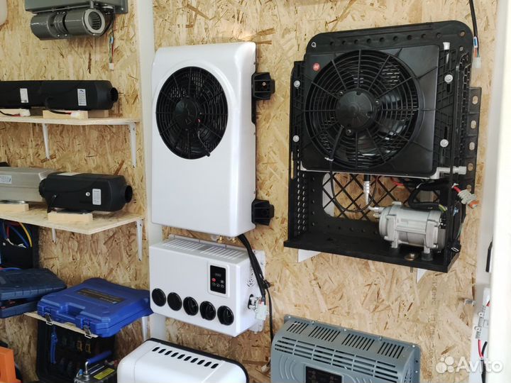 Автомобильный кондиционер электрический 12-24V