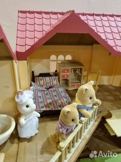Sylvanian Families большой дом со светом