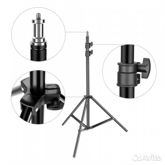 Штатив трипод напольный (до 210 см и 4 кг)