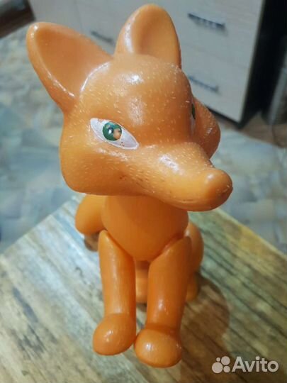 Лисичка игрушка СССР