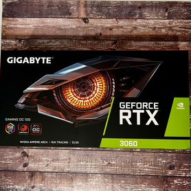 Видеокарта gigabyte GeForce RTX 3060 gaming OC (LH