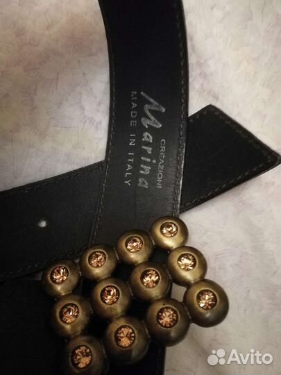 Женский ремень Италия бренд Marina Creazioni