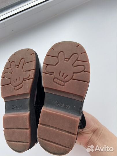 Сапоги ботинки детские для девочки