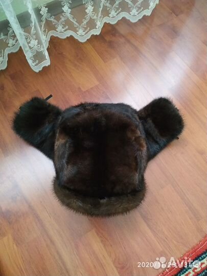 Меховая шапка мужская