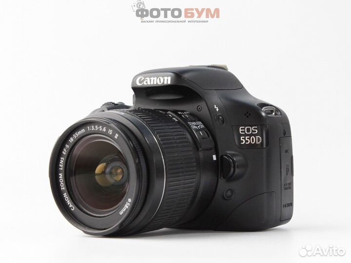 Фотоаппарат Canon 550D kit 18-55 IS II