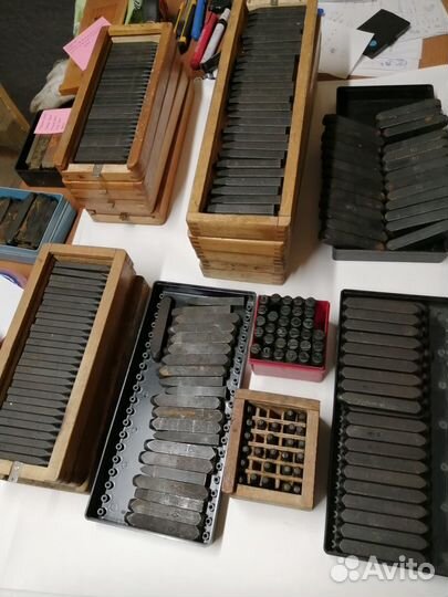 Клейма ударные по металлу № 2; 3; 6; 8; 10