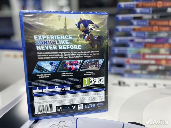 Диск PS4 Sonic Frontiers / Новый