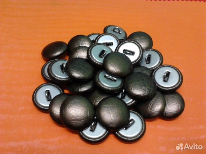 Пуговицы металлические, Продажа, Обтяжка