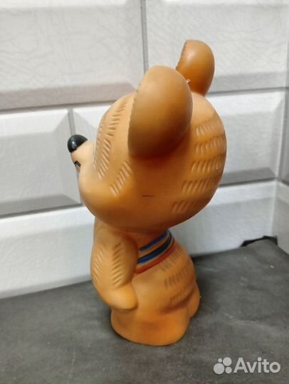 Олимпийский мишка игрушка резина