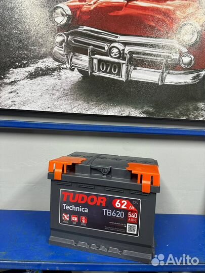 Tudor 62Ah R+ (242х175х190)