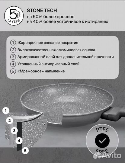 Набор посуды razz 4 предмета новый